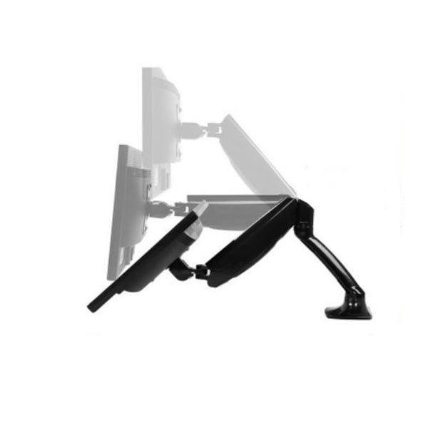Monitor Arm Mount Single Gas Black Carousel 2
