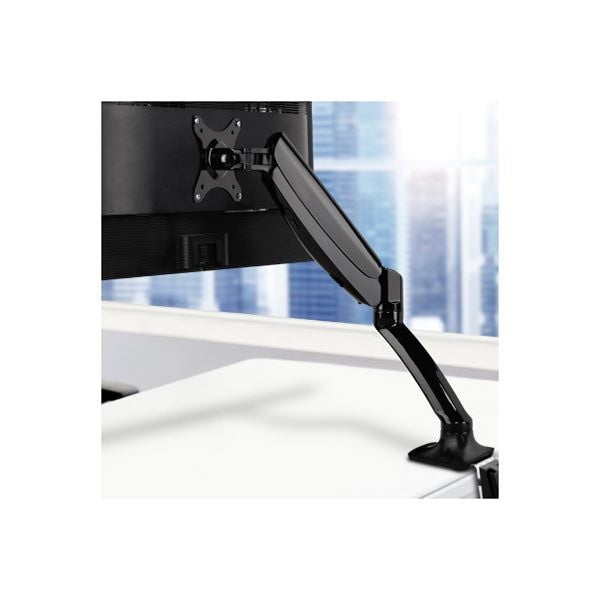 Monitor Arm Mount Single Gas Black Carousel 7