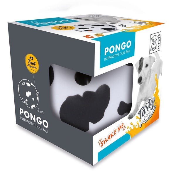 M-Pets Pongo 14cm Pet Dog Interactive Ball Treat Dispensing Sound Shaker Toy Carousel 4