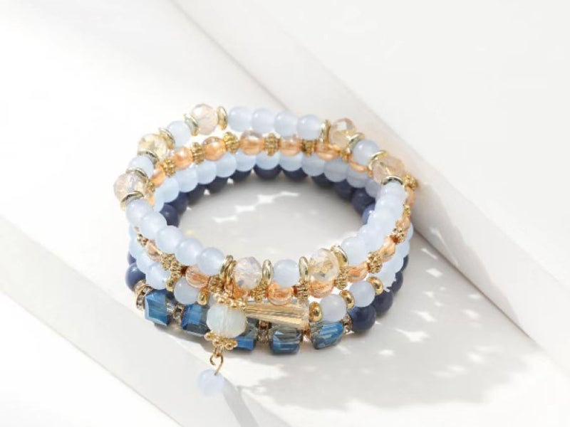 Bracelet Cyan Bohemian Ethnic Style Multi-layer Bracelet Carousel 4