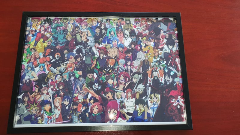 The Coolest Anime Wall Art/Canvas with Frame! Can you name them all?64172282208514110