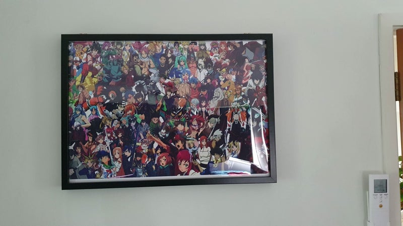 The Coolest Anime Wall Art/Canvas with Frame! Can you name them all?64172282208514112