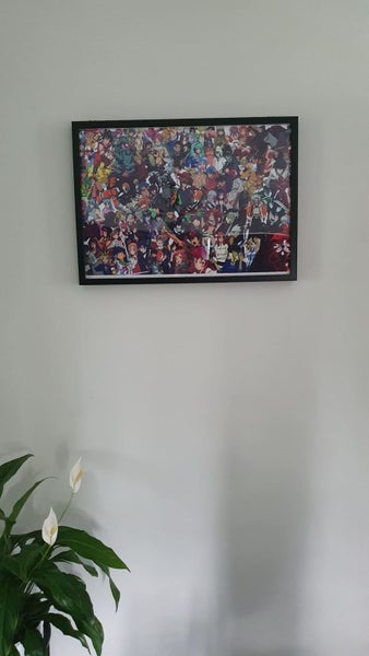 The Coolest Anime Wall Art/Canvas with Frame! Can you name them all?64172282208514113