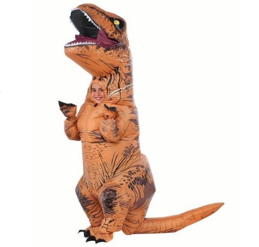 Kids Inflatable T-REX Halloween Costume Carousel 1