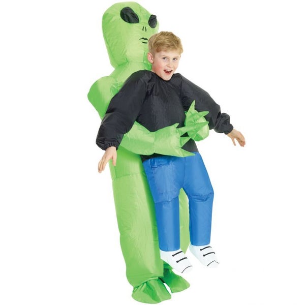 Kids Alien Pick Me Up Inflatable Costume Carousel 2