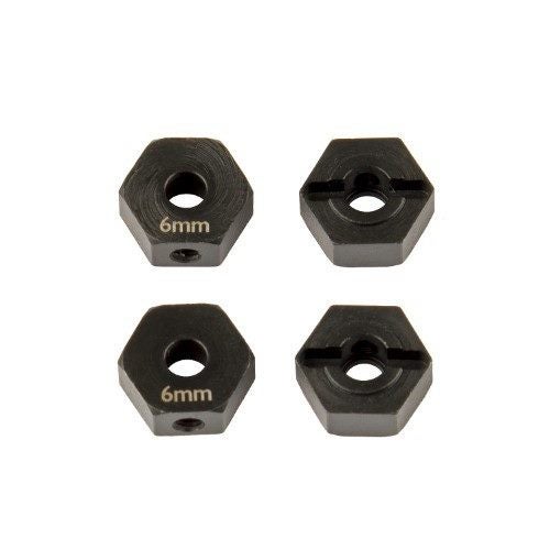 Element RC Factory Team 6mm Steel Enduro Wheel Hexes (4) Carousel 1