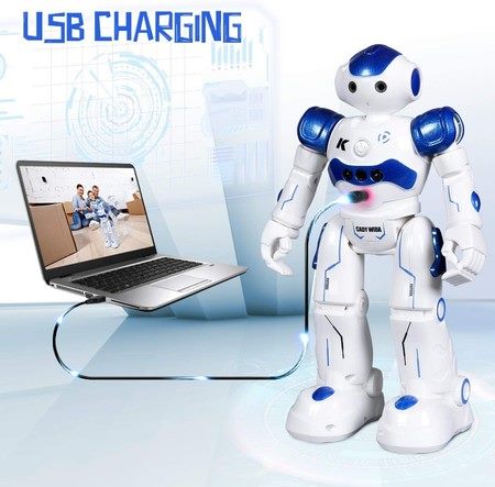 RC Robot Toy Gesture Sensing Remote Control Robot for Kids Carousel 1