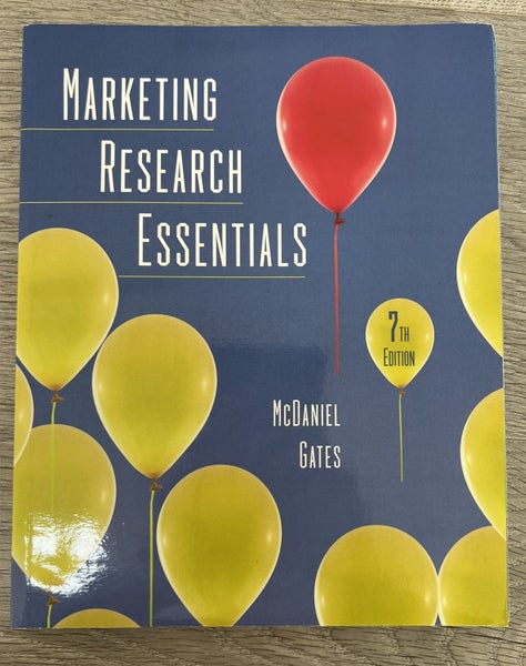 Marketing Research Essentials 7th Edition - Mcdaniel Gates Carousel 1