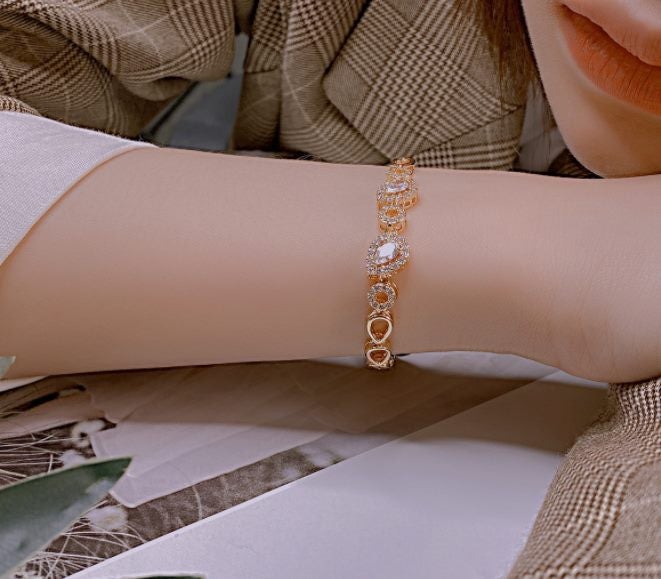 Bracelet Fashion CZ Copper Bracelet 2022 Latest design Carousel 5