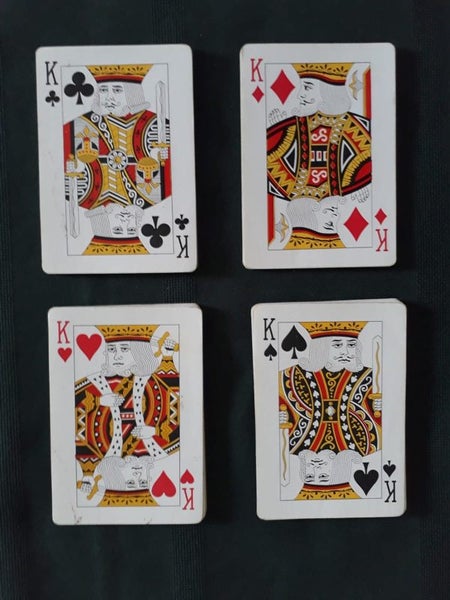 Deck of large sized playing cards Carousel 1