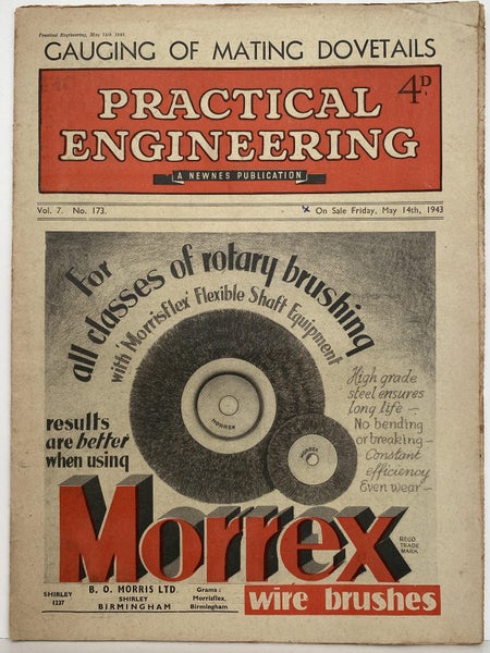 VINTAGE MAGAZINE: Practical Engineering - Vol. 7, No. 173 - 14 May 1943 Carousel 1