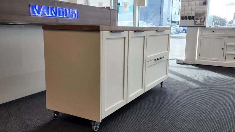 Movable Island Kitchen Workbench - 1860mmX600mm Carousel 1