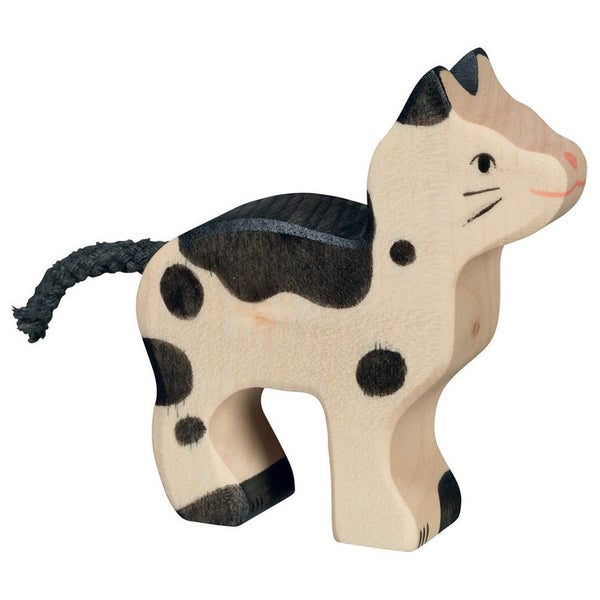 Holztiger Cat Small Black & White Carousel 1
