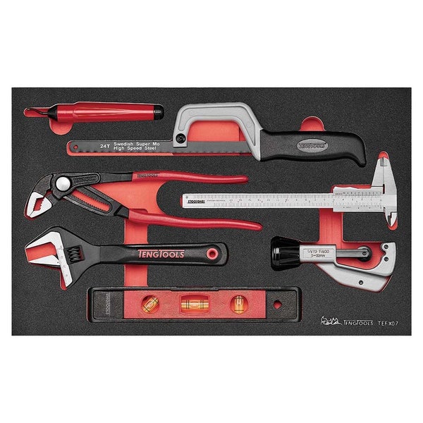Teng 7pc Plumbing Tool Set Carousel 1
