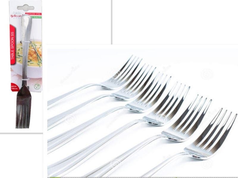 TABLE FORK - SS 18CM (72pcs) Carousel 1