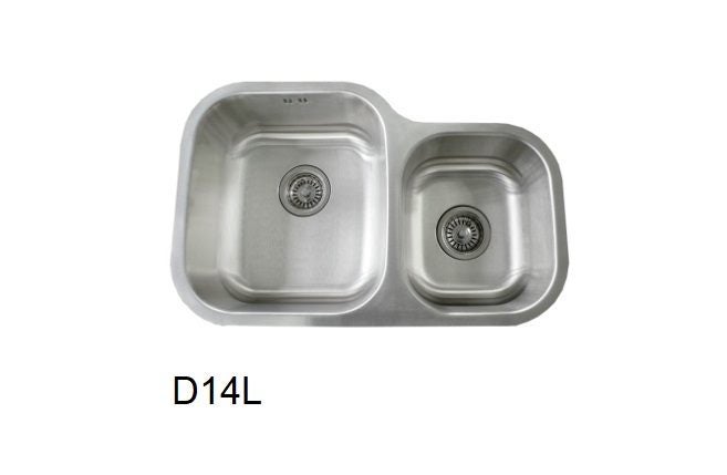 JingHong D14 1 1/2 Bowl Undermount Sink 715x455 Left or Right Carousel 2