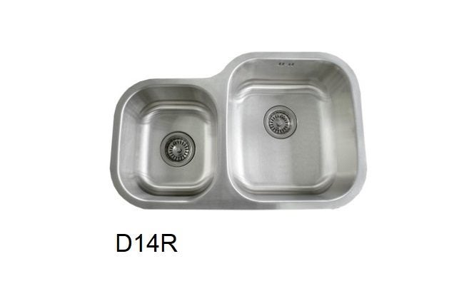 JingHong D14 1 1/2 Bowl Undermount Sink 715x455 Left or Right Carousel 3