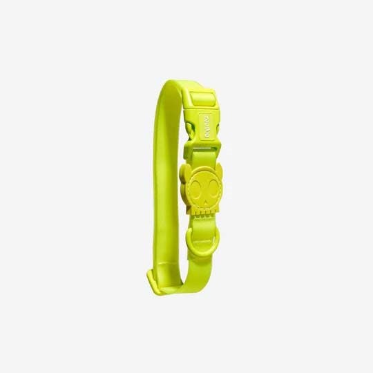 ZEE.DOG COLLAR NEOPRO WEATHERPROOF COLLAR - LIME! MEDIUM! Carousel 1