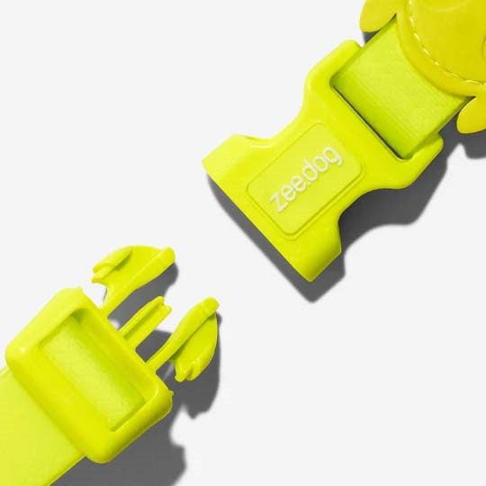 ZEE.DOG COLLAR NEOPRO WEATHERPROOF COLLAR - LIME! MEDIUM! Carousel 2