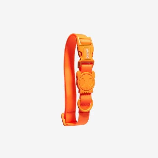 ZEE.DOG COLLAR NEOPRO WEATHERPROOF COLLAR - TANGERINE! MEDIUM! Carousel 1