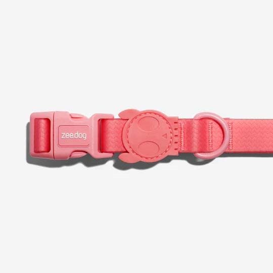ZEE.DOG COLLAR NEOPRO WEATHERPROOF COLLAR - BUBBLEGUM! MEDIUM! Carousel 2