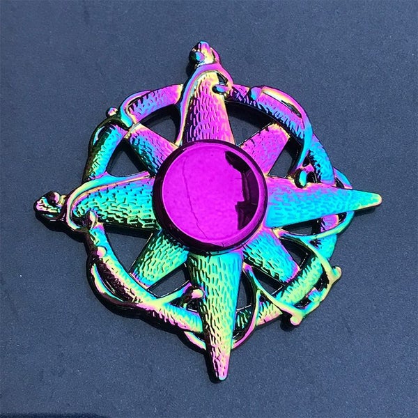 Fidget Spinners Toys Hand Autism ADHD Anxiety Zinc Alloy Stress Relief Reducer Carousel 1