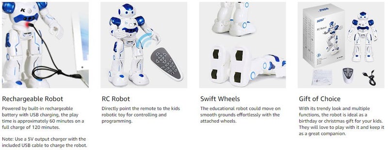 Gesture Sensing Remote Control Robot Carousel 2