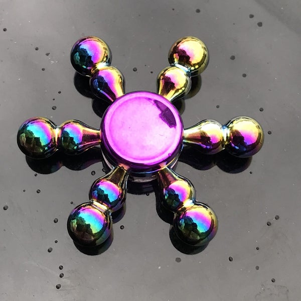 Fidget Spinners Toys Hand Autism ADHD Anxiety Zinc Alloy Stress Relief Reducer Carousel 1