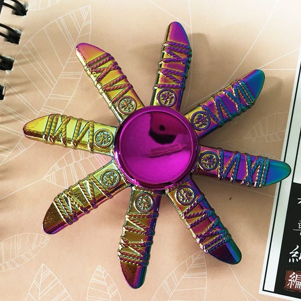 Fidget Spinners Toys Hand Autism ADHD Anxiety Zinc Alloy Stress Relief Reducer Carousel 1