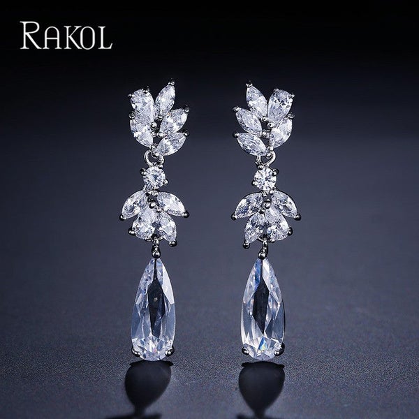 Earrings Jewelry Stud Diamonds Rhinestone Crystal Luxury Fashion Earrings Carousel 1