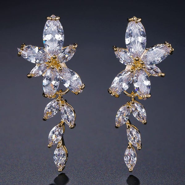Earrings Jewelry Stud Diamonds Rhinestone Crystal Luxury Fashion Earrings Carousel 1
