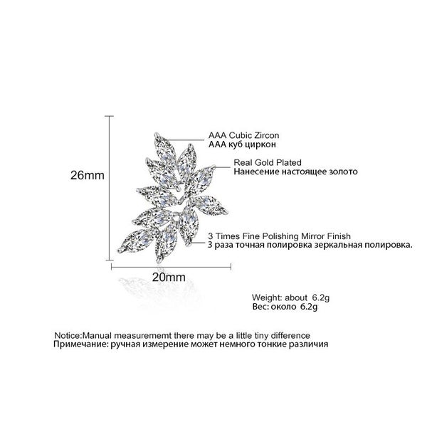 Earrings Jewelry Stud Diamonds Rhinestone Crystal Luxury Fashion Earrings Carousel 2