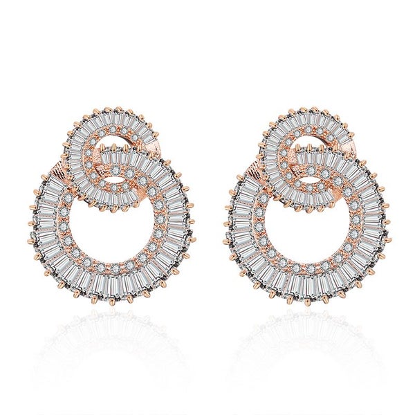 Earrings Jewelry Stud Diamonds Rhinestone Crystal Luxury Fashion Earrings Carousel 1