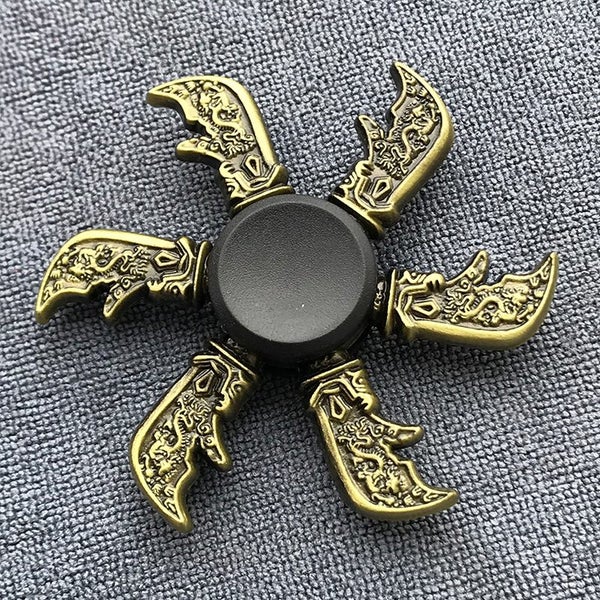 Fidget Spinners Toys Hand Autism ADHD Anxiety Zinc Alloy Stress Relief Reducer Carousel 1
