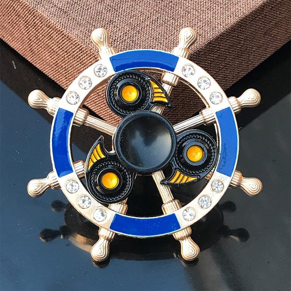 Fidget Spinners Toys Hand Autism ADHD Anxiety Zinc Alloy Stress Relief Reducer Carousel 1