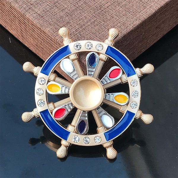 Fidget Spinners Toys Hand Autism ADHD Anxiety Zinc Alloy Stress Relief Reducer Carousel 1