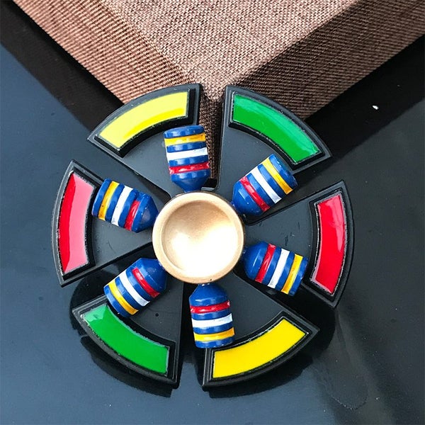 Fidget Spinners Toys Hand Autism ADHD Anxiety Zinc Alloy Stress Relief Reducer Carousel 1
