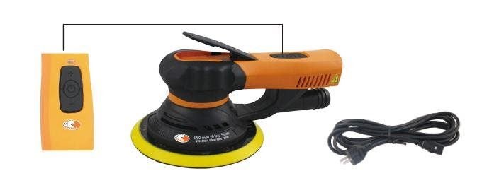 Air Pro Electric Random Orbital Palm Sander 150mm 2.5mm Orbit Central-Vacuum Carousel 1