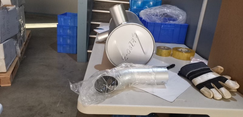 Digger Muffler Exhaust for Kobelco SK200-3 part no: 2427N3301 Carousel 2