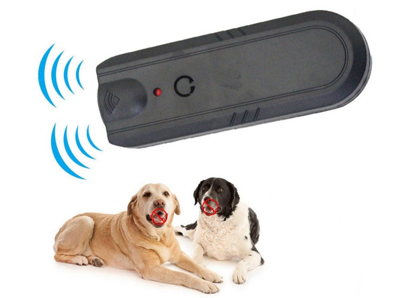 1X Ultrasonic Anti Barking Device Dog Training Dog Barking Deterrent Device Carousel 1