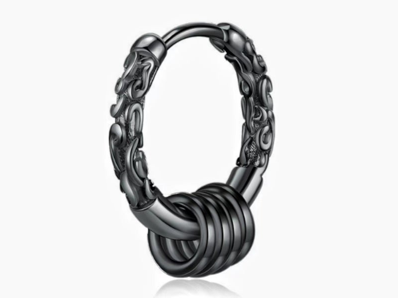 Man single earring Carousel 1
