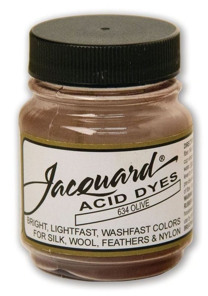 ACID DYE - JACQUARD OLIVE 634 (14.17G) Carousel 1