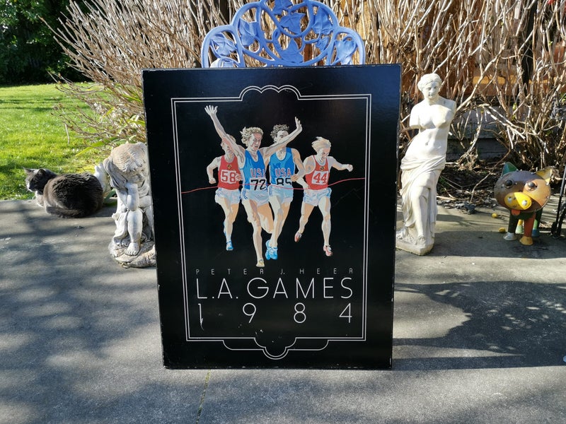 "L.A. Games 1984" Poster Print by Peter J Heer 1983 Carousel 1