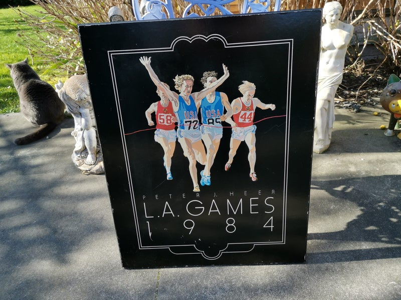 "L.A. Games 1984" Poster Print by Peter J Heer 1983 Carousel 2