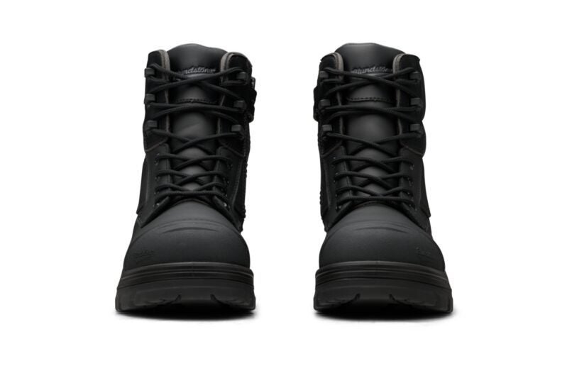 Blundstone Rotoflex 8561 Zip Sided Lace Up Safety Boot - Sizes UK3 to UK14 Carousel 2