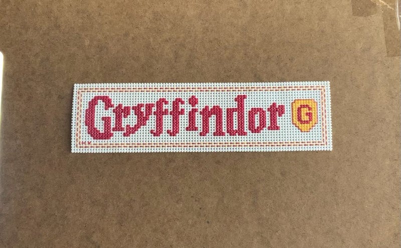 Harry Potter-themed Cross Stitch Bookmark Carousel 2