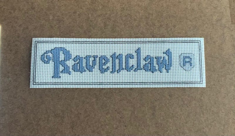 Harry Potter-themed Cross Stitch Bookmark Carousel 1