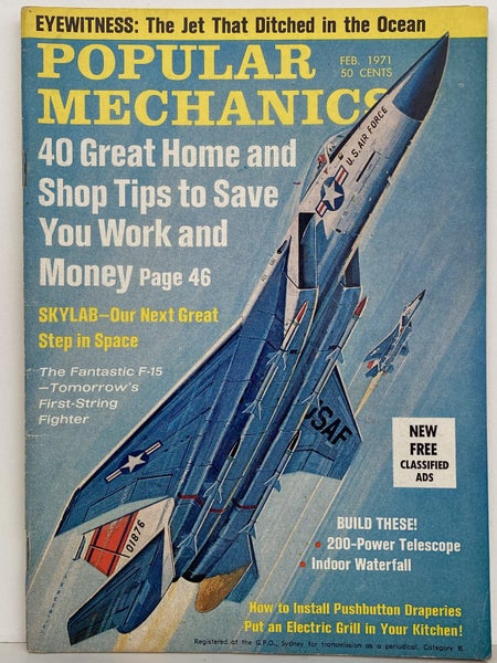 POPULAR MECHANICS - February 1971 Carousel 2