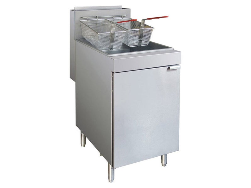 22L Deep Fryer - 4 Burner ULPG Gas - 1 Vat + 2 Fry Baskets Carousel 1