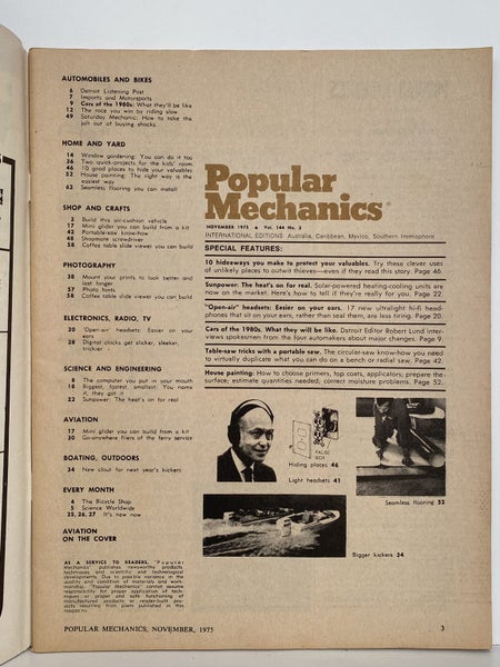POPULAR MECHANICS - November 1975 Carousel 4